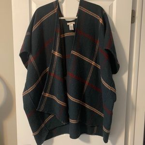 Poncho. No rips stains or holes.